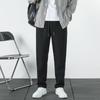 Calças Modernas Estilo Coreano Masculinas com Pingente Largas Tamanho Grande Casuais de Renda com Cadarço Esportivo Calças Mop para Homens