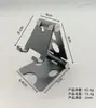 Soporte de Mesa para Tableta Transfronterizo de Aleación de Aluminio Adecuado para Soporte de iPad Plegable Soporte Universal para Teléfono y Tableta para Transmisión en Vivo