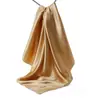 Pañuelo Cuadrado de Satén 90cm Color Sólido Bufanda para Cuello de Mujer Transfronteriza Turbante Moda Satén Brillante Bufanda de Seda Fabricante Venta al por Mayor