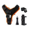 Accesorios GoPro Correa para Casco de Motocicleta Soporte de Barbilla Cámara Deportiva Soporte de Correa para Casco de Bicicleta