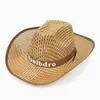 Sombrero de ala ancha de bambú para protección solar para hombre Primavera y Verano Sombrero de paja para hombre Sombrero de vaquero occidental Sombrero de copa Sombrero de playa Sombrero para el sol
