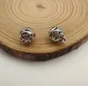 Acessórios de roupa cheongsam estilo étnico oco de liga retrô com botão de pé corrente DIY pingente acessórios de joalheria
