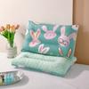 Venta Flash Almohada Doudou Terciopelo Burbuja Dibujos Animados Núcleo de Almohada Infantil Algodón Siesta Guardería Almohada para Cuello Ab Almohada de Confort Doble Cara