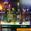 Novo Balde de Gelo LED Acrílico Transparente para Vinho Bar KTV Quadrado Criativo Conjunto de Vinho Coquetel Cerveja Balde de Gelo Luminoso