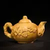 Alça para Cesta de Pesca de Tuias Taihang Peça de Alça para Panela Traz Riqueza e Boa Sorte de Todas as Direções Artesanato em Escultura de Madeira Maciça Decorações