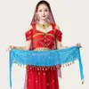 Em Estoque Transfronteiriço Amazonia Dança do Ventre Lantejoula Franja Feminino Cachecol de Quadril Cinto de Cintura de Performance Corrente de Cintura para Dança Indiana