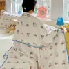 Manta de Gasa de Doble Capa 100% Algodón Clase A, Colcha de Gasa Arrugada de Algodón Puro para Verano, Grado Materno e Infantil, Adecuada para Niños de Guardería, Manta para Siesta con Aire Acondicionado