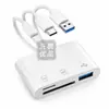 Adecuado para Teléfonos Móviles Huawei Adaptador Tipo-C Dos en Uno Carga OTG Conexión USB 3.0 Teclado Ratón para Uso de Oficina