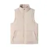 Chaleco cortavientos de trabajo exterior ligero y engrosado para hombre, chaleco deportivo cálido de algodón plumón transfronterizo de invierno, personalizable