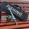 Mini Vara de Pesca Curta Conjunto de Carretilha de Spinning Portátil Ultra-Leve Ultra-Resistente cm Carbono Vara para Arremesso Longo