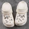 Doce Laço de Menina Legal Corrente Cristal Diamante Sapatos Sapatos Acessórios de Flores Fivela de Sapato Sapatos de Jardim Fivela Decorativa Removível
