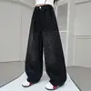 Jeans para Niña Estilo Primavera y Otoño 2026 Nueva Colección de Primavera Moda para Niños Grandes Moda Pantalones con Estampado Hot Stamping de Pedrería Estrella Grande Corte Curvo