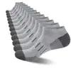 Calcetines Deportivos Casuales de Media Caña para Hombre Transpirables, Absorbentes de Sudor, Anti-rozaduras, Amortiguadores, Antibacterianos, Frescos, para Correr, Transfronterizos