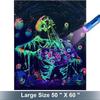 Manta Flannel Digital Impresión Halloween Cómoda Suave Cálida Terciopelo Doble Cara Pequeña Manta Aire Acondicionado Manta Sofá