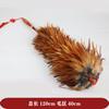 Plumero de plumas reales al por mayor limpieza del hogar gris limpieza de autos retráctil sin pelusa engrosado plumero de plumas para quitar el polvo