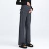 Pantalones de Pierna Ancha de Maternidad, Nuevo Estilo de Moda para Primavera y Verano, Pantalones de Cintura Alta con Cordón Lateral para Soporte Abdominal, Pantalones Sueltos Casuales para Embarazo