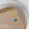 [Aço Titânio] Cruz com Microincrustação de Cobre Colar de Diamante Completo Elegante de Luxo Leve da Moda para Mulheres Corrente Versátil para Clavícula Aço Titânio