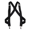 Suspensórios Masculinos com Presilha Lateral Suspensórios Elásticos com Costas Elásticas Suspensórios Masculinos Antiderrapantes para Dirigir Suspensórios com Fivela de Metal