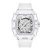 Reloj Transfronterizo de Comercio Exterior Reloj de Cuarzo Personalizado con Forma de Barril Reloj de Hombre Transparente a la Moda Reloj al Por Mayor Reloj Impermeable Reloj