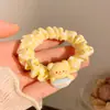 Mermelada de Mantequilla ~ Oso Lindo Anillo para el Pelo de Intestino Delgado Accesorios para el Cabello de Caucho de Alta Calidad para Mujer Adorno para la Cabeza Anillo Grande para el Pelo Cuerda para el Pelo