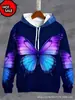 Sudaderas con Capucha de Animales de Moda para Hombre Tigre Estampado 3D Sudaderas de Otoño Sudaderas Ropa Urbana Sudaderas Casuales