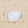 Decorações de estrela-do-mar e conchas de cristal, acessórios com tema oceânico, enfeites DIY em miniatura de resina para micro paisagens, decorações para capas de celular