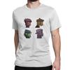 Camisetas de Banda de Música Gorillaz Hombres Loco Puro