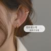 Populares Nuevos Brazaletes para Oreja Minimalistas para Mujeres Sin Perforaciones, Pendientes Estilo Vintage de Hong Kong, Accesorios de Oreja de Lujo Simples y Elegantes