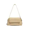 Nuevo Bolso de Hombro de Lujo con Estampado de Leopardo para Mujer, Bolso de Axila de PU Elegante y Versátil, Bolso de Mano Cuadrado Pequeño de Moda Europea y Americana