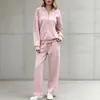Conjunto de Moletom com Meio Zíper Estilo Europeu e Americano Outono/Inverno 2026 para Mulheres, Solto, Caimento Fluido, Calça Wide Leg, Conjunto Casual de Duas Peças