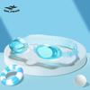 Bolsa impermeable para lotes Qingping gafas de natación luminosas gafas de natación de silicona a prueba de explosiones gafas de natación para niños anti-vaho adulto