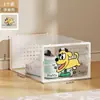 Caja de zapatos transparente a prueba de polvo y engrosada para dormitorios y apartamentos pequeños de alquiler, estante para zapatos que ahorra espacio, zapatero simple