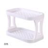 Direto da Fábrica moda simples armazenamento de dupla camada rack de armazenamento de mesa de dupla camada doméstico quarto rack de armazenamento de cosméticos