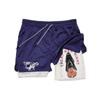 2024 Amazon comercio electrónico transfronterizo verano pantalones cortos Dragon Ball impresión digital 3D para hombre y mujer doble pantalón de playa