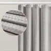 Atacado do Fabricante Cortina de Chuveiro Impermeável de Camada Única com Tecido Waffle Espesso Divisória de Banheiro de Hotel Ilhós de Metal Exportação Transfronteiriça