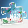 Transfronterizo Nuevo Día de San Valentín Acrílico Transparente Curva Regalo Día de la Madre para Amigos Decoraciones de Escritorio