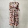 Estação Independente Amazon Transfronteiriça 2025 Novo Vestido de Verão Feminino Moda Estampa Floral com Bolso Canguru Calças