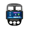 Adequado para Proton EXORA 2009-2021, preto, borda prateada, 10,1 polegadas, Navegação de carro Android, Máquina de ré