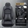 Cojín para Asiento de Coche En Stock Funda de Asiento Universal para Todas las Estaciones Cubierta Completa para Coche de Cinco Plazas Cojín de Asiento de Cuero con Diseño de Diamante Tridimensional Cobertura Total Asiento Individual/Doble