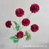 6 lilas artificiales para decoración de bodas, decoración fresca estilo coreano para techos altos, decoración de pared de fondo de hotel al por mayor