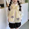 Mochila infantil, diseño elegante de lunares, ligera para salidas, modelo nuevo, temática de dibujos animados, adecuada para niñas y estudiantes de preescolar