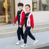 Roupas para Jardim de Infância Roupas Estilo Colégio Britânico para Crianças Roupas para a Turma da Primeira Série Uniforme Escolar para Alunos do Ensino Fundamental Traje para Primavera e Outono