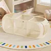 Cesta de Almacenamiento para Juguetes Gran Capacidad Compartimentada Organizador de Peluches Cesta de Almacenamiento para Muñecas Infantiles Cesto de Lavandería para el Hogar