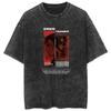 Comercio exterior nueva camiseta lavada animación ataque gigante Attack on Titan casual pareja manga corta