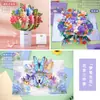 Nuevo modelo de tarjetas de agradecimiento 3D, hechas a medida para empresas, un regalo de alta gama para maestros, tarjetas de felicitación de bendición para el Día del Maestro