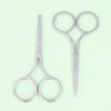 Tijeras para Cejas Transfronterizas, Tijeras de Belleza de Acero Inoxidable, Tijeras para Pelos de Nariz, Tijeras de Cabeza Redonda, Tijeras Puntiagudas, Tijeras para Recortar Cejas, Tijeras para Pestañas, Herramientas de Belleza al por Mayor
