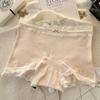 Ropa Interior para Mujer 10A Algodón Antibacteriano Ampliado y Ensanchado en la Entrepierna Calzones para Niñas, Estilo Retro, Algodón Puro Clase A con Entrepierna Extendida
