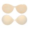 Parche para Pecho de 5cm Espesado Push-Up Pechos Pequeños Lucen Grandes Sujetador Invisible Strapless Anti-Exposición Sin Costuras Sexy Ropa Íntima Vestido de Boda