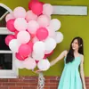 2.2g Globo mate de 10 pulgadas redondo grueso de látex mate globo decorativo para habitación de boda boda cumpleaños globo decorativo