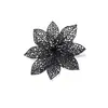Decoración navideña regalo 15cm flor de Navidad simulación girasol adornos para árbol de Navidad accesorios DIY